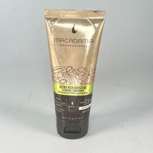 Macadamia Professional Ultra Rich Moisture Cleansing Conditioner Travel 2 oz New